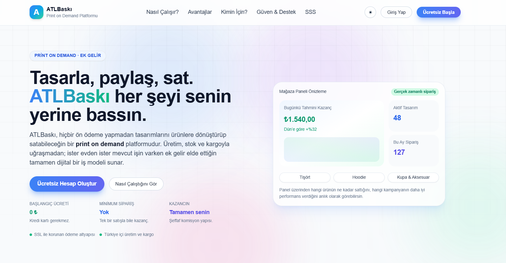 Baskı Bayi Yazılımı